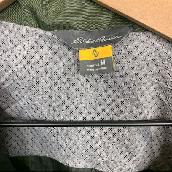 Eddie Bauer Zip Up Windbreaker Jacket Size M - Picture 13 of 14